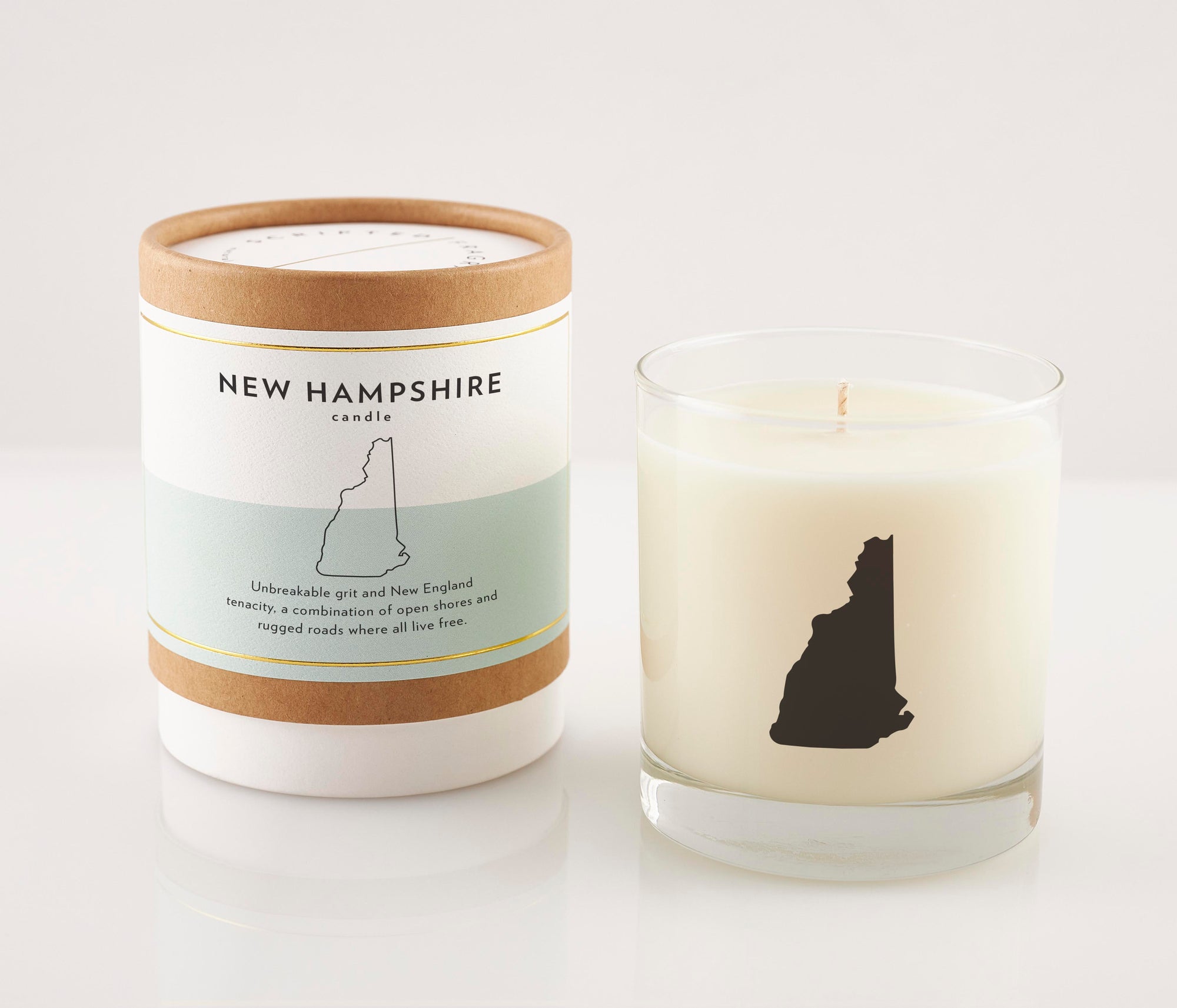 New Hampshire State Soy Candle