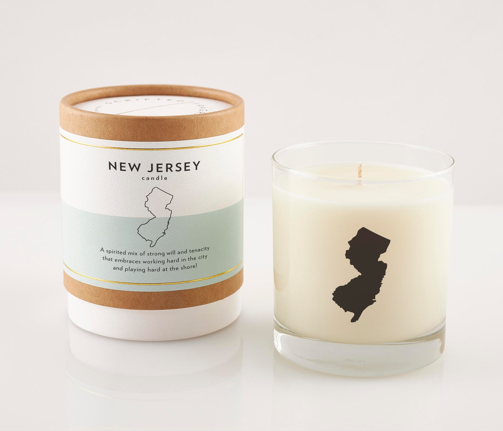 New Jersey State Soy Candle