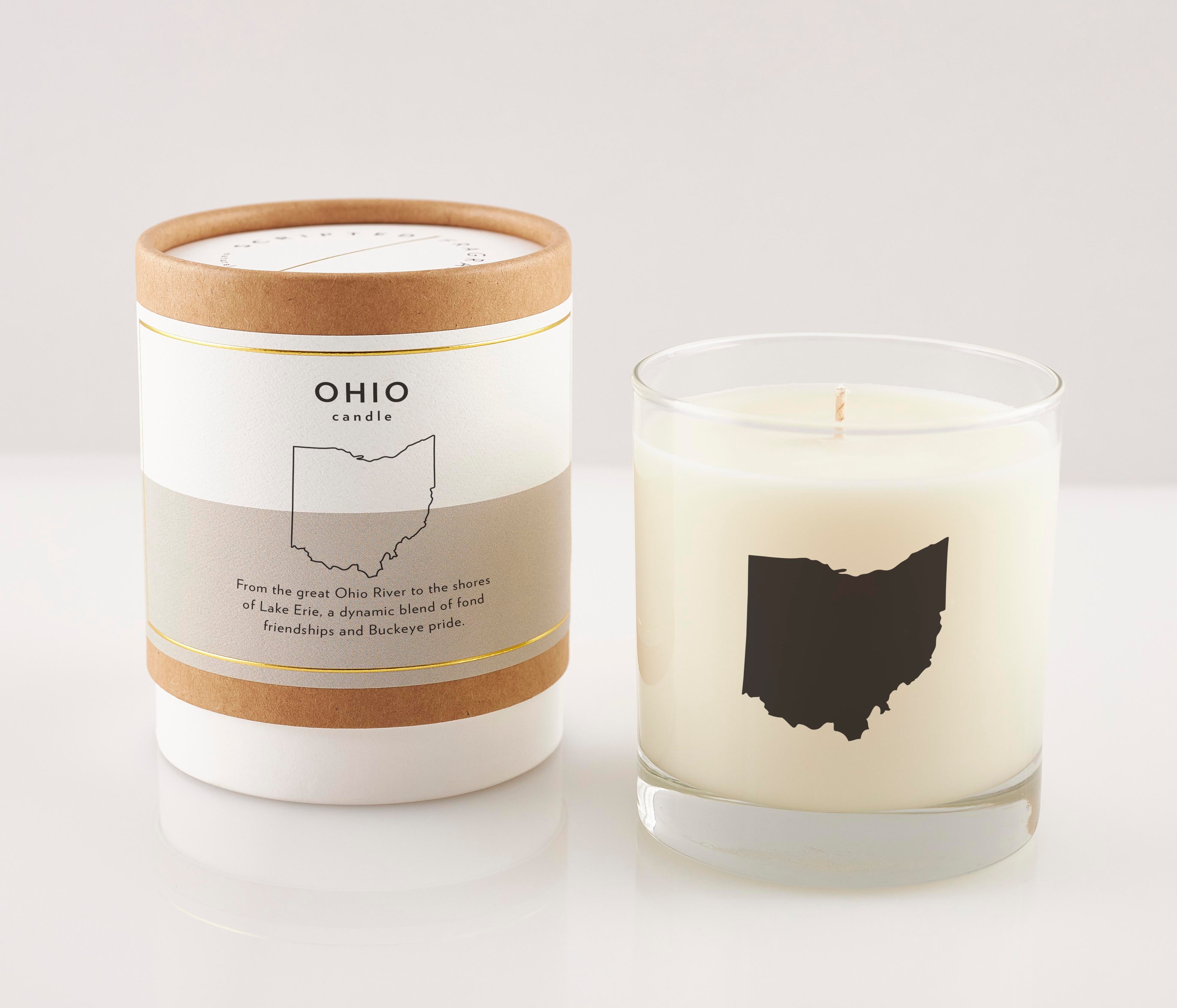 Ohio Peach ~ Hand Poured 100% Soy Wax Wooden Wick Candles