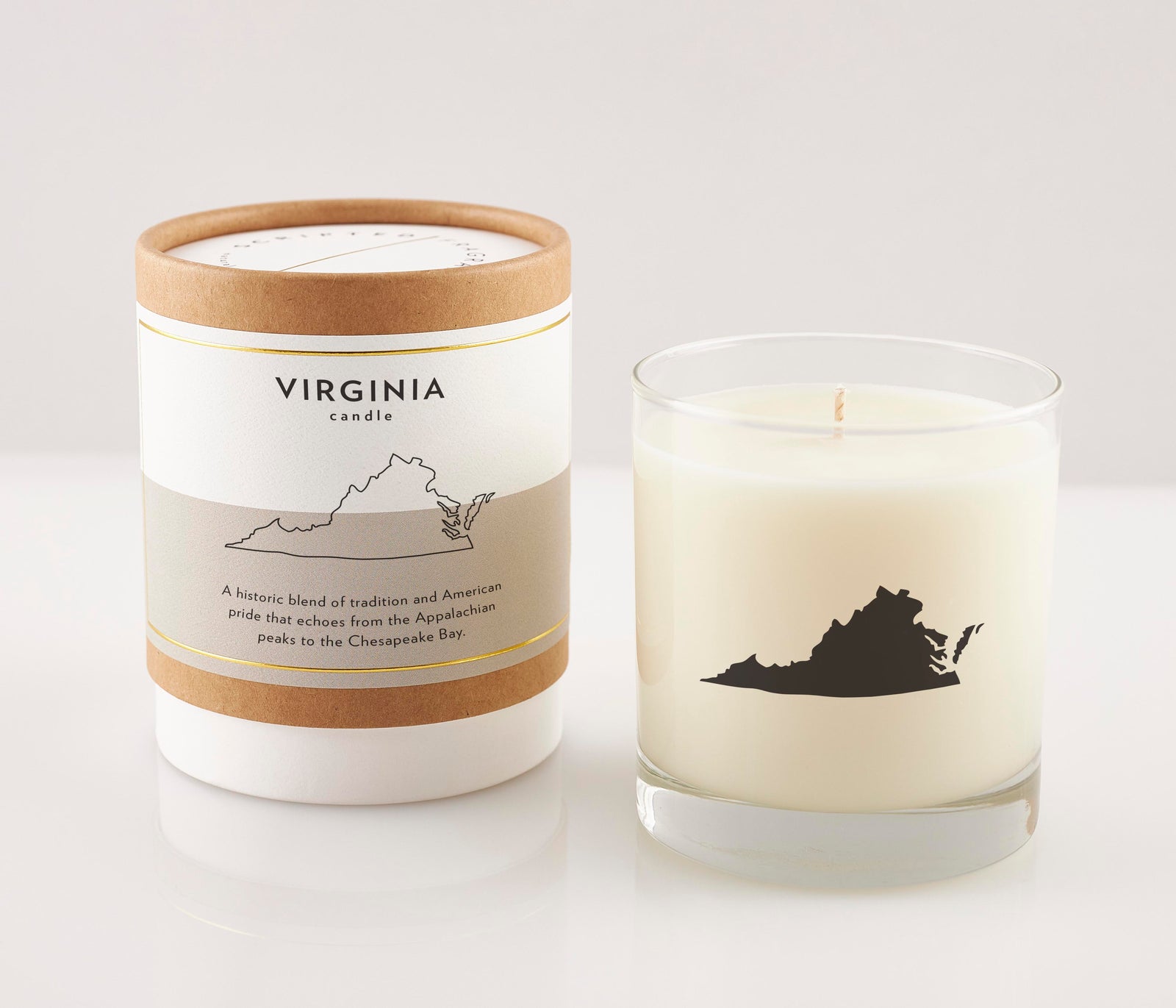 Virginia State Soy Candle