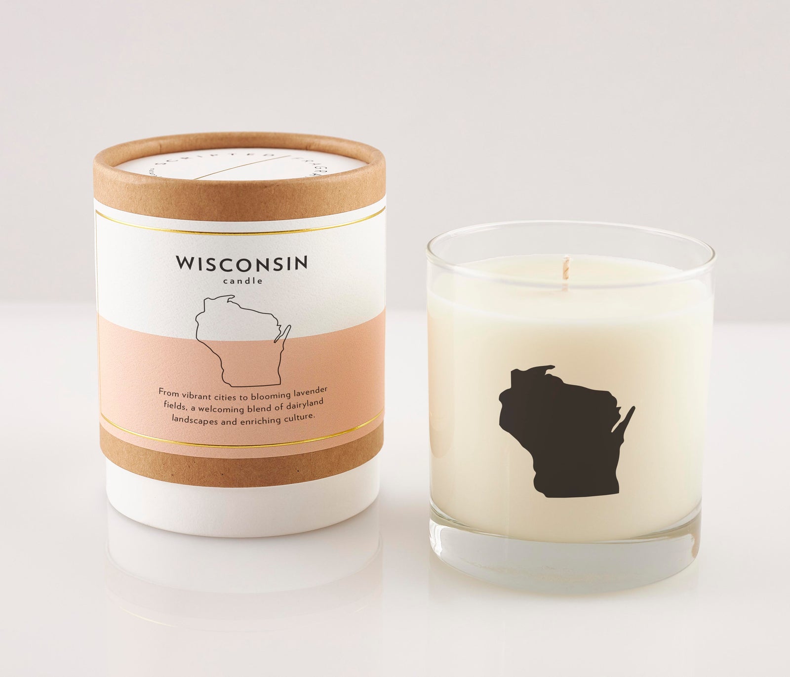 Wisconsin State Soy Candle