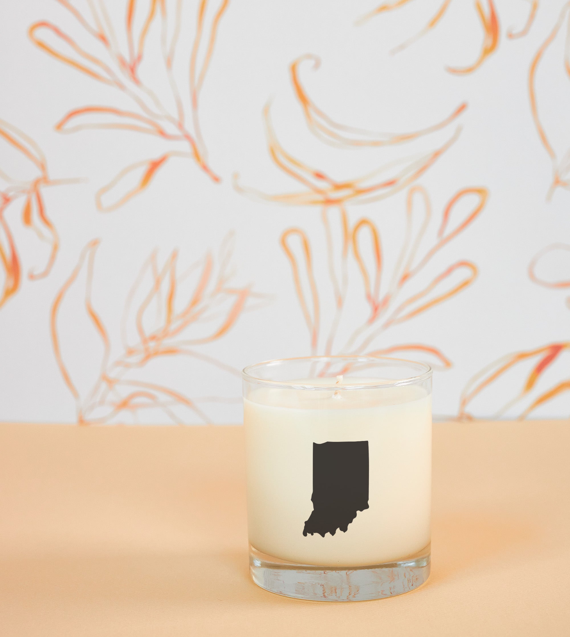 Indiana State Soy Candle