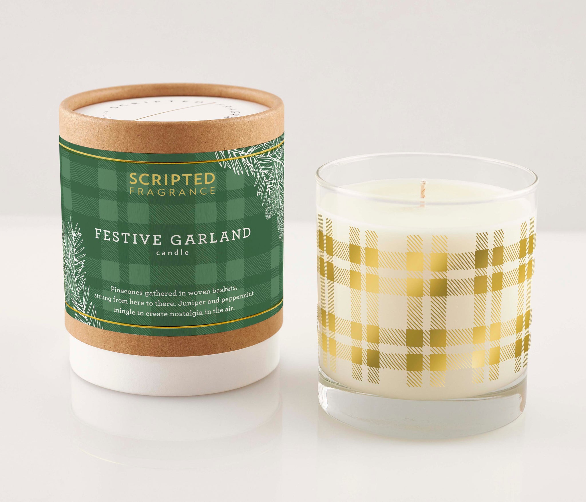 Festive Garland Soy Candle