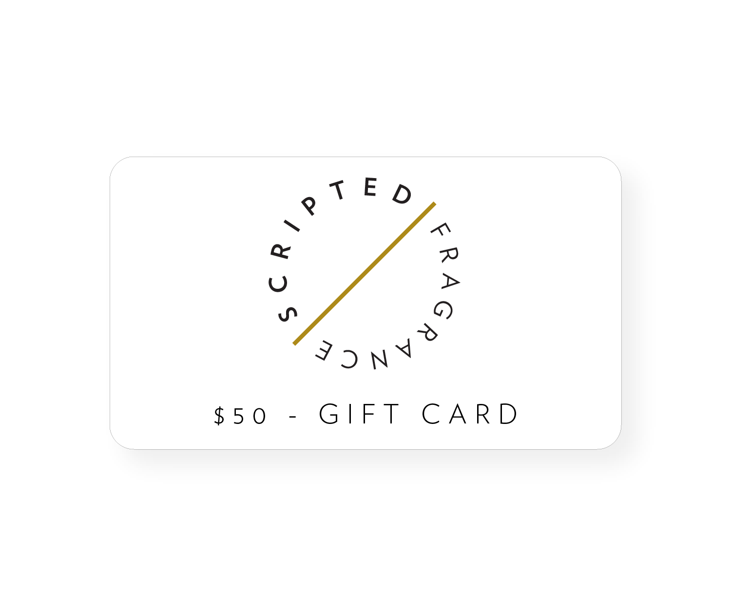 Scripted Fragrance Gift Card