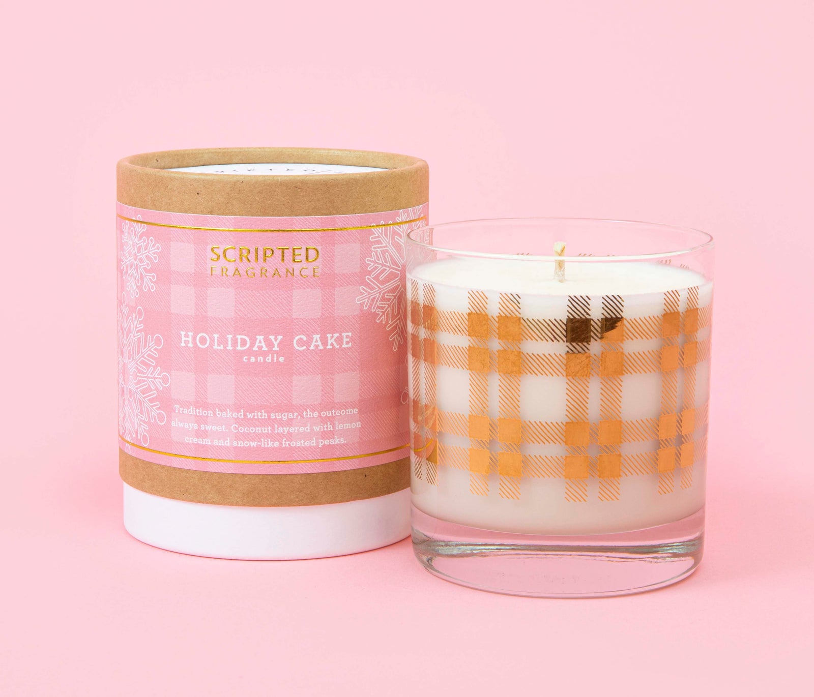 Holiday Cake Soy Candle