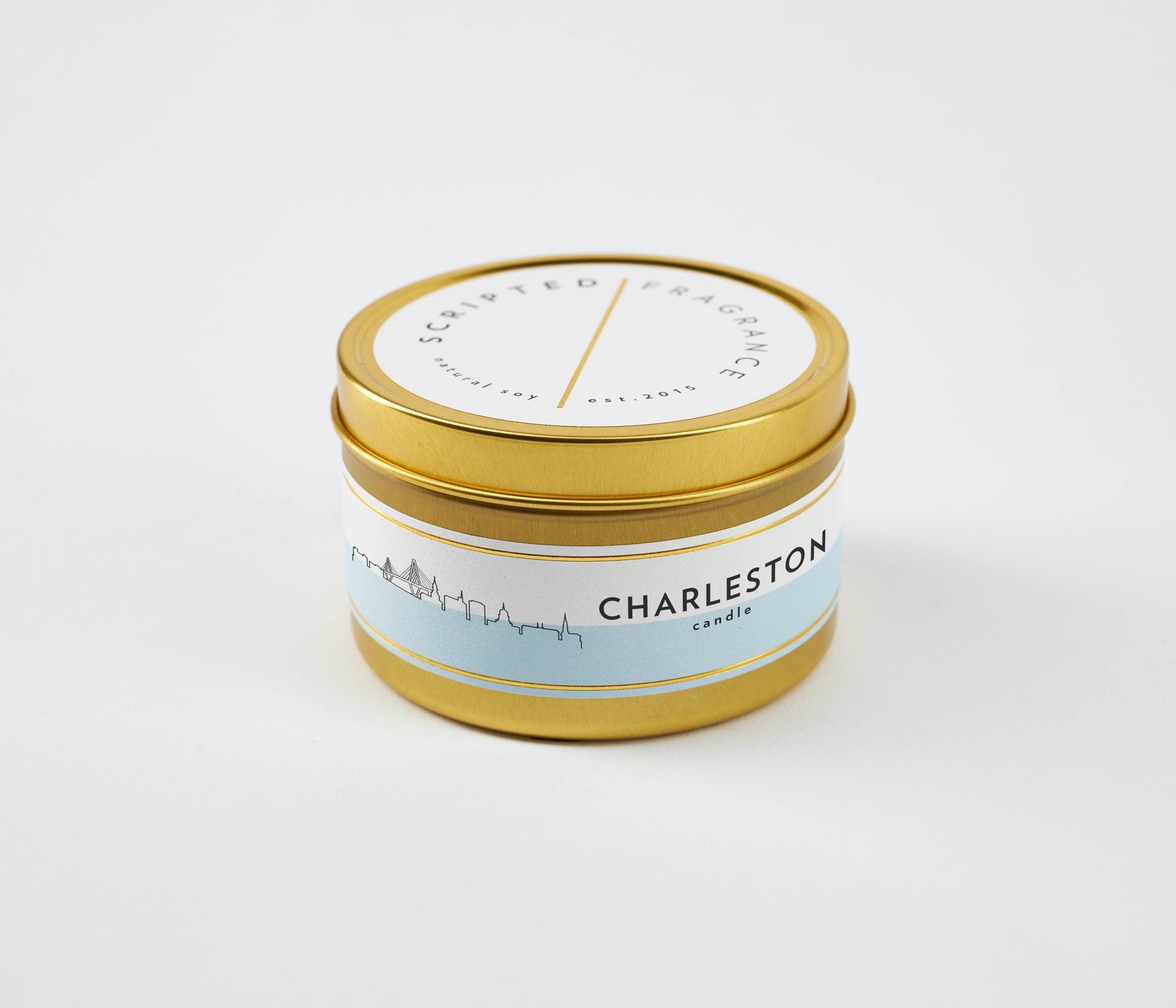 7oz Large Gold Tin Soy Candles | Bulk Candles for Special Events, Wedding Favors, & Corporate Gifting