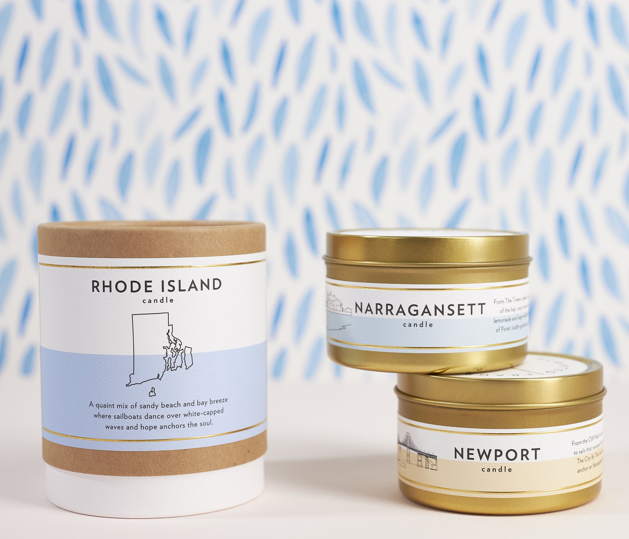 Rhode Island State Soy Candle