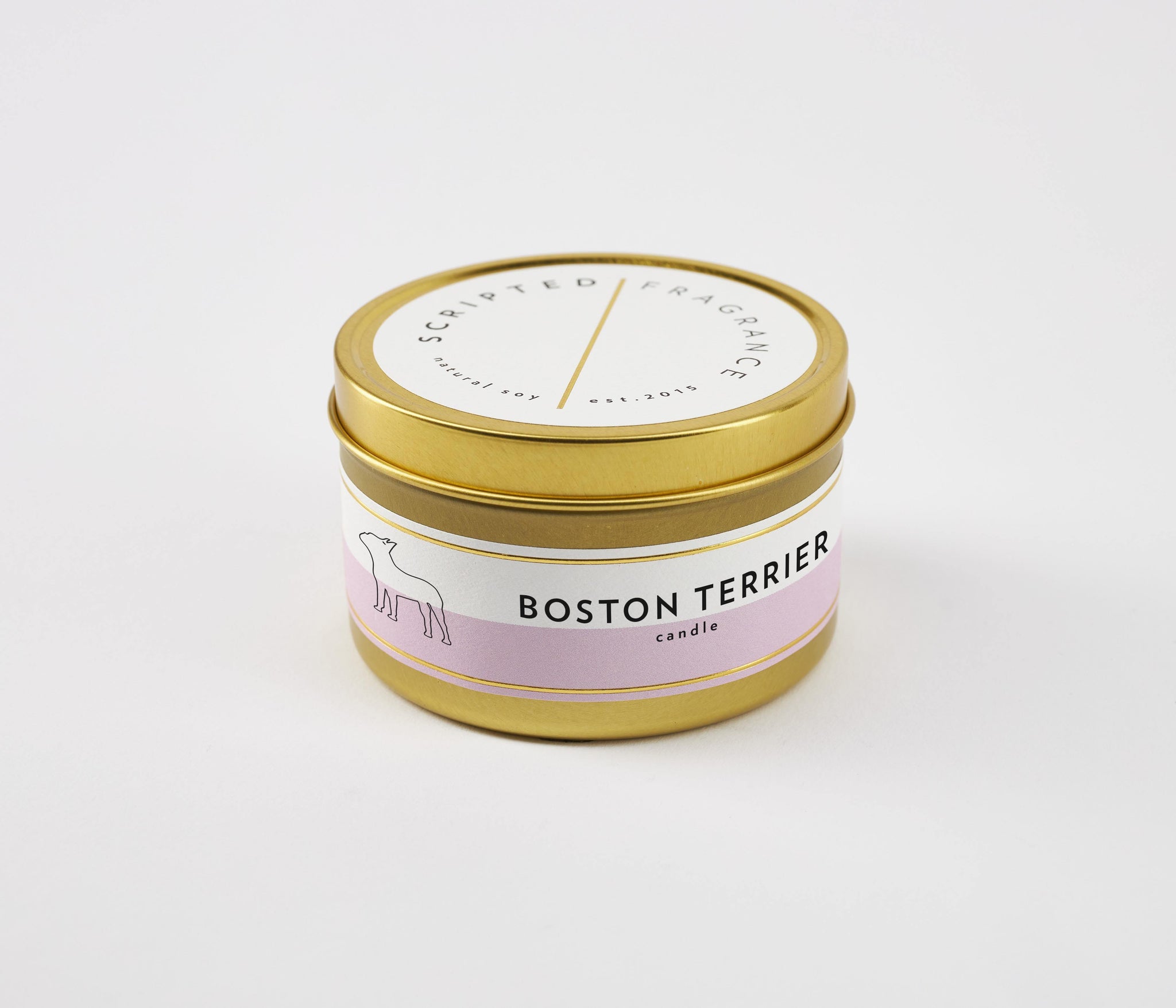 Boston Terrier Dog Breed Soy Candle