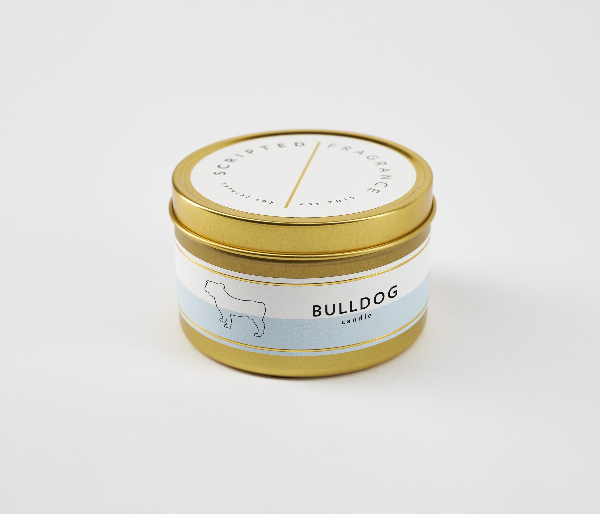 Bulldog Dog Breed Soy Candle