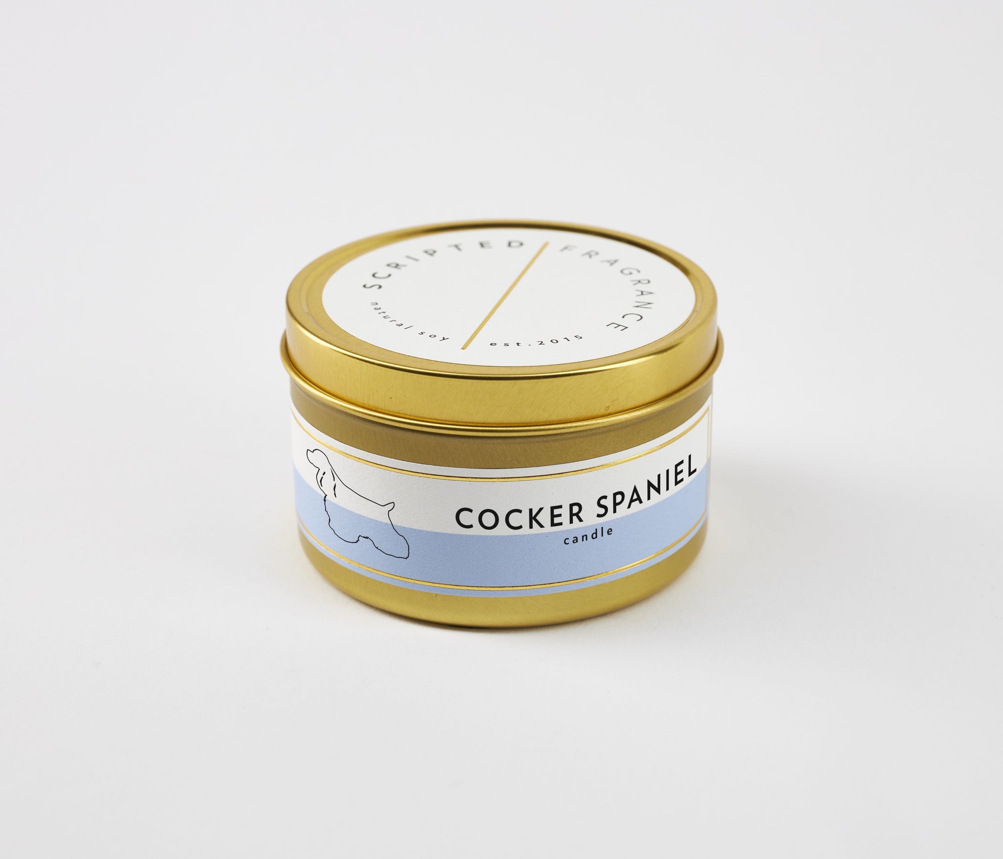 Cocker Spaniel Dog Breed Soy Candle