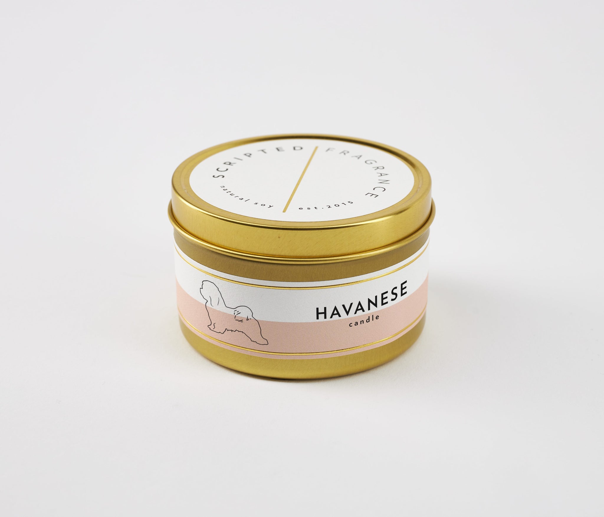 Havanese Dog Breed Soy Candle