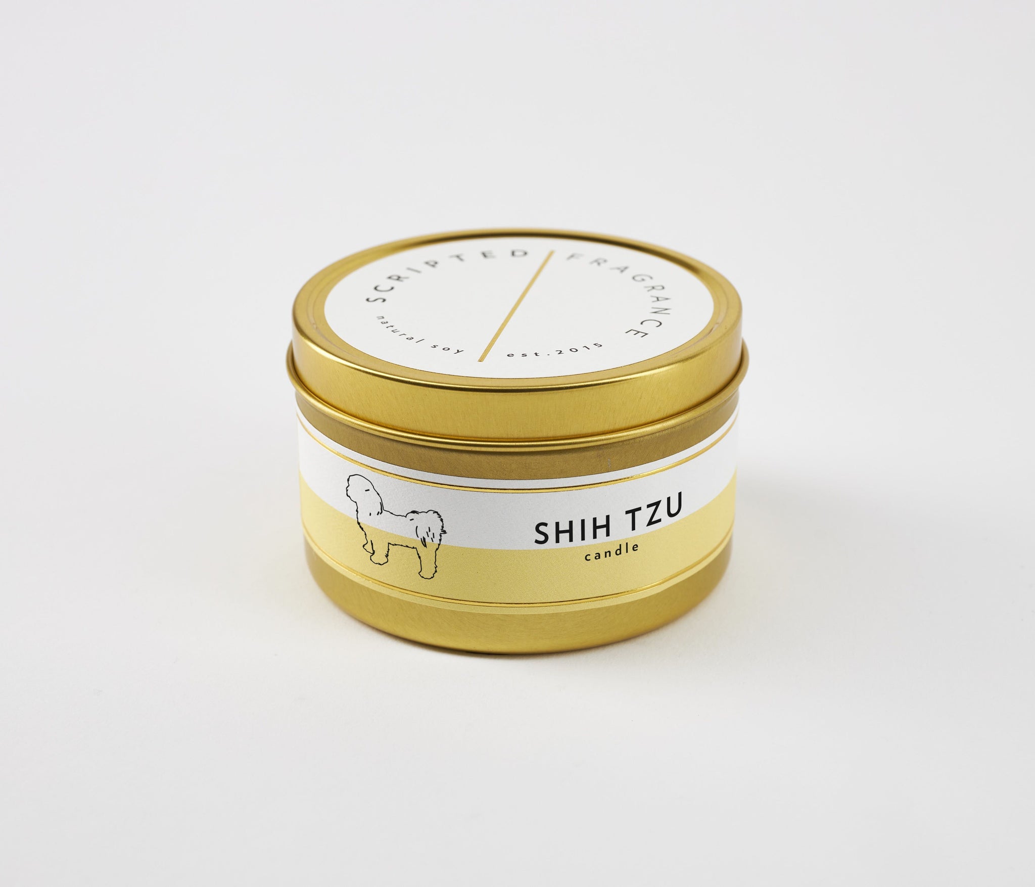Shih Tzu Dog Breed Soy Candle