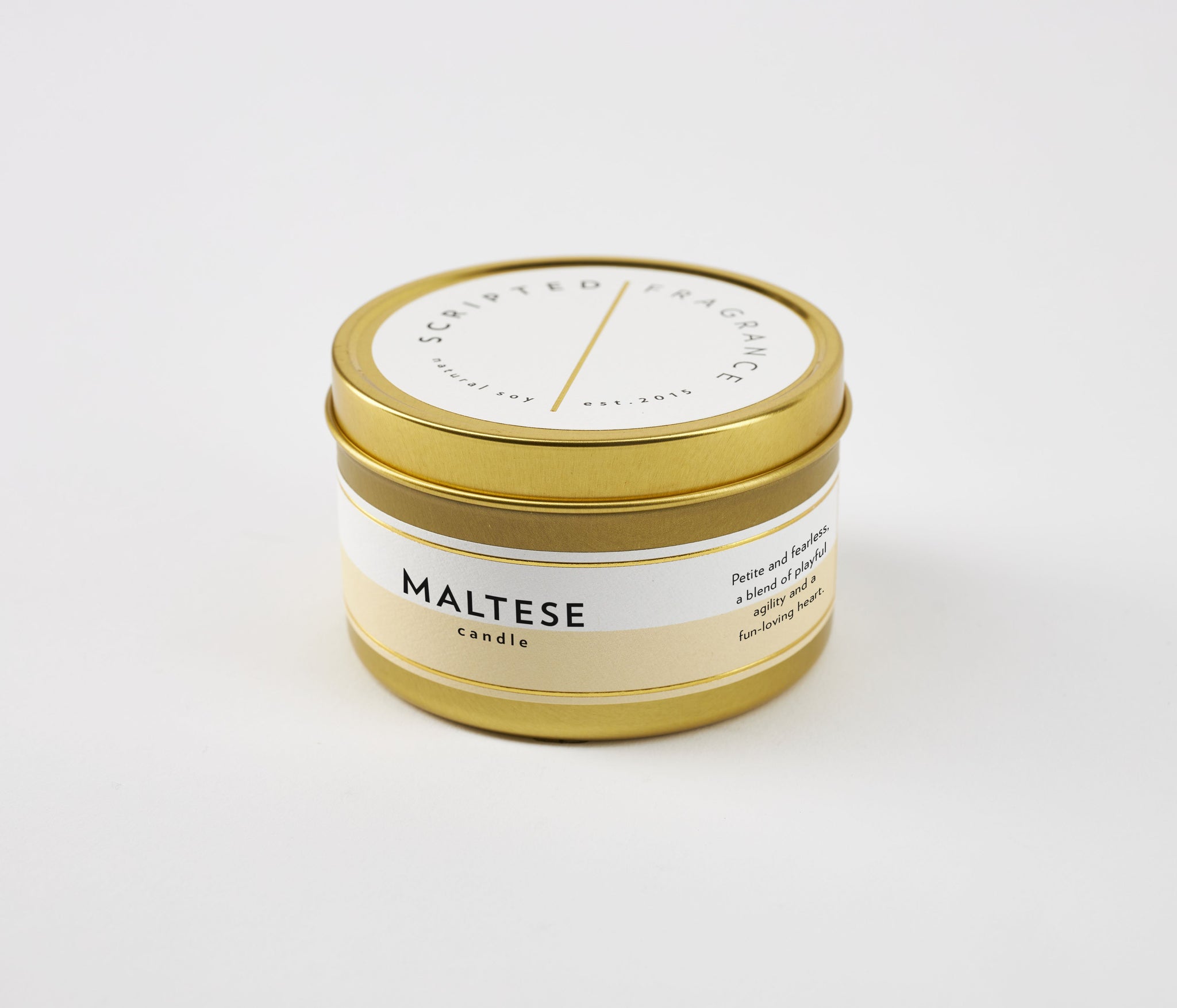 Maltese Dog Breed Soy Candle