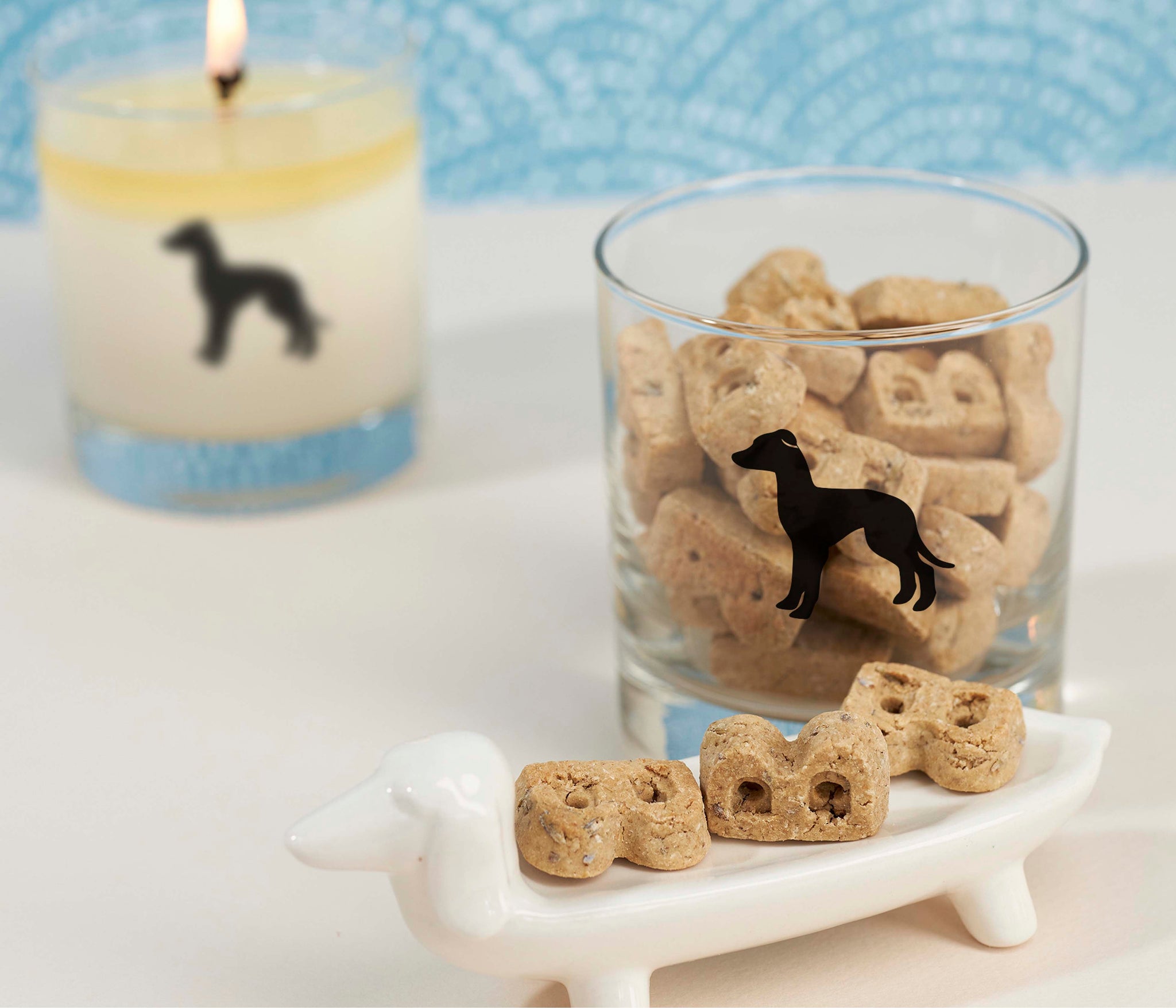 Italian Greyhound Dog Breed Soy Candle