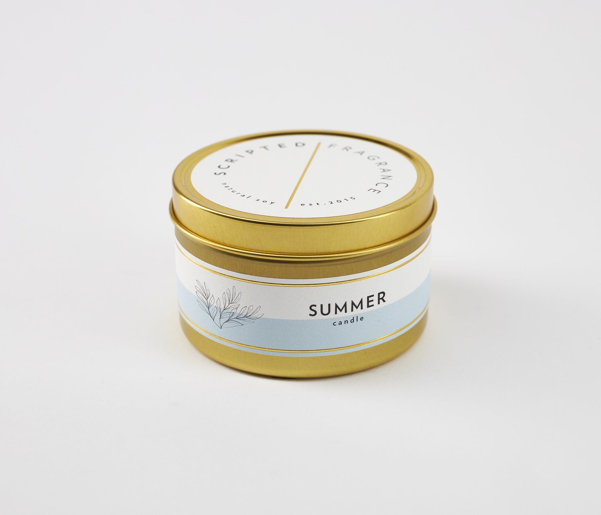 Summer Seasonal Soy Candle