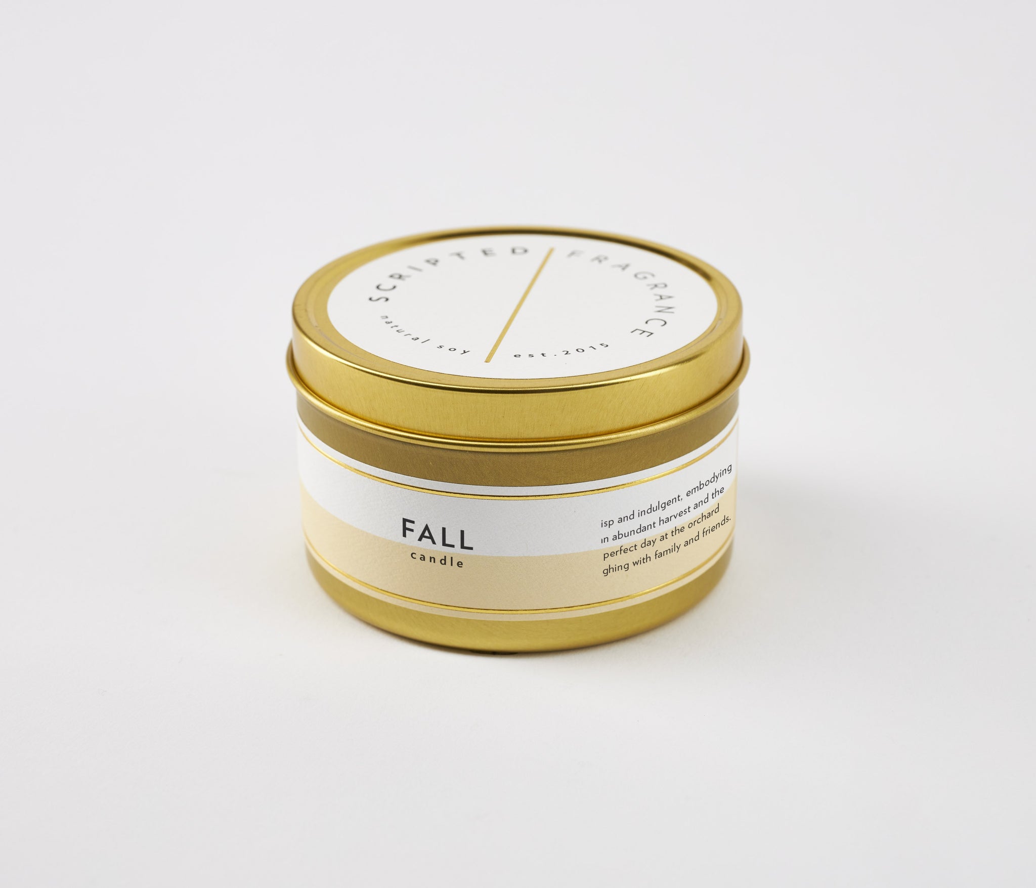 Fall Seasonal Soy Candle