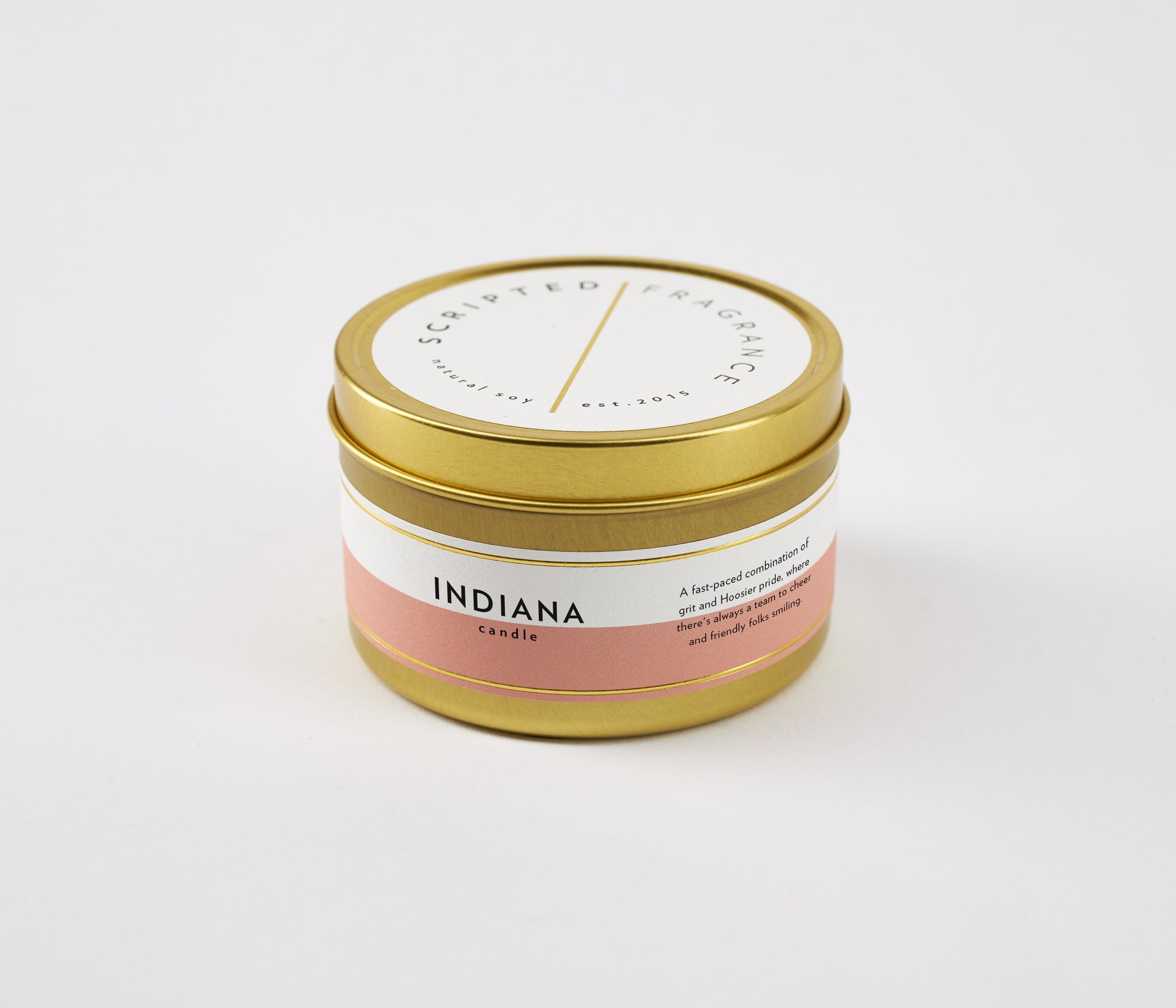 Indiana State Soy Candle