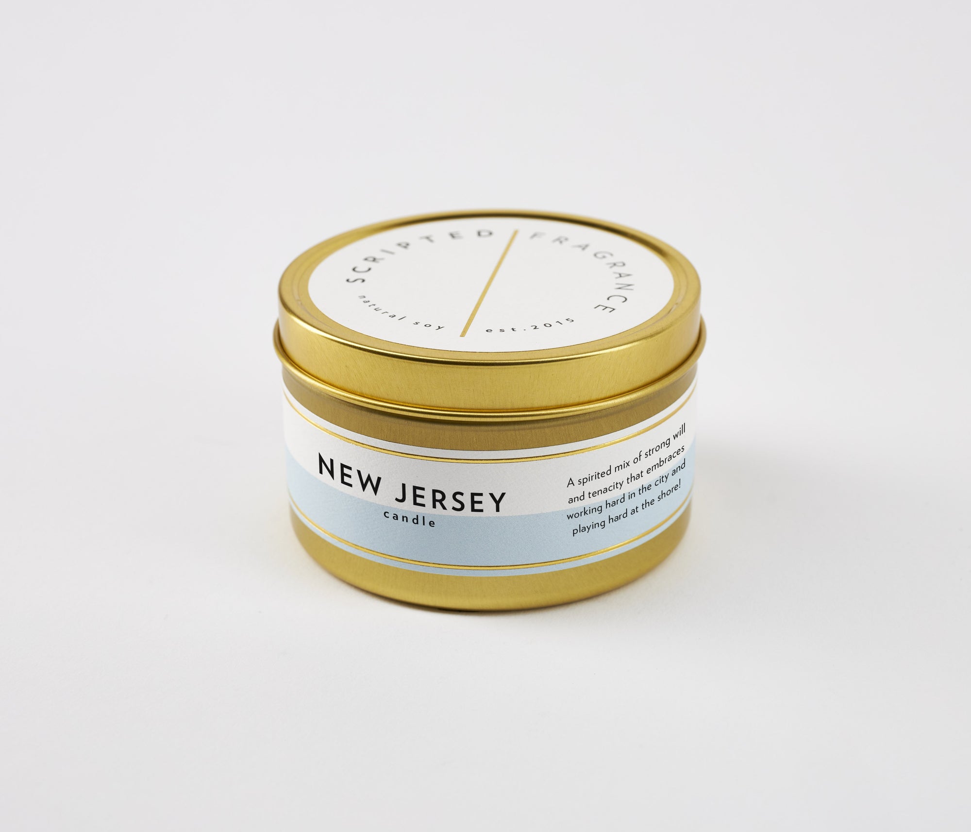 New Jersey State Soy Candle