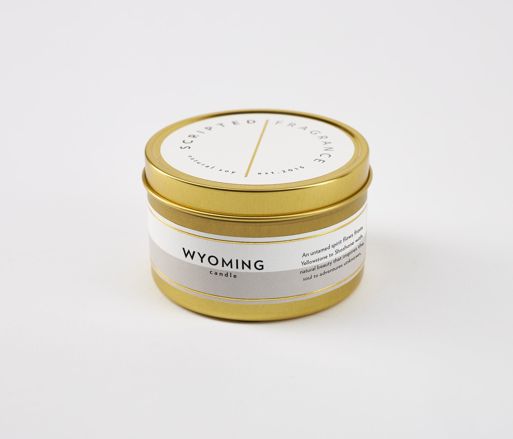 Wyoming State Soy Candle