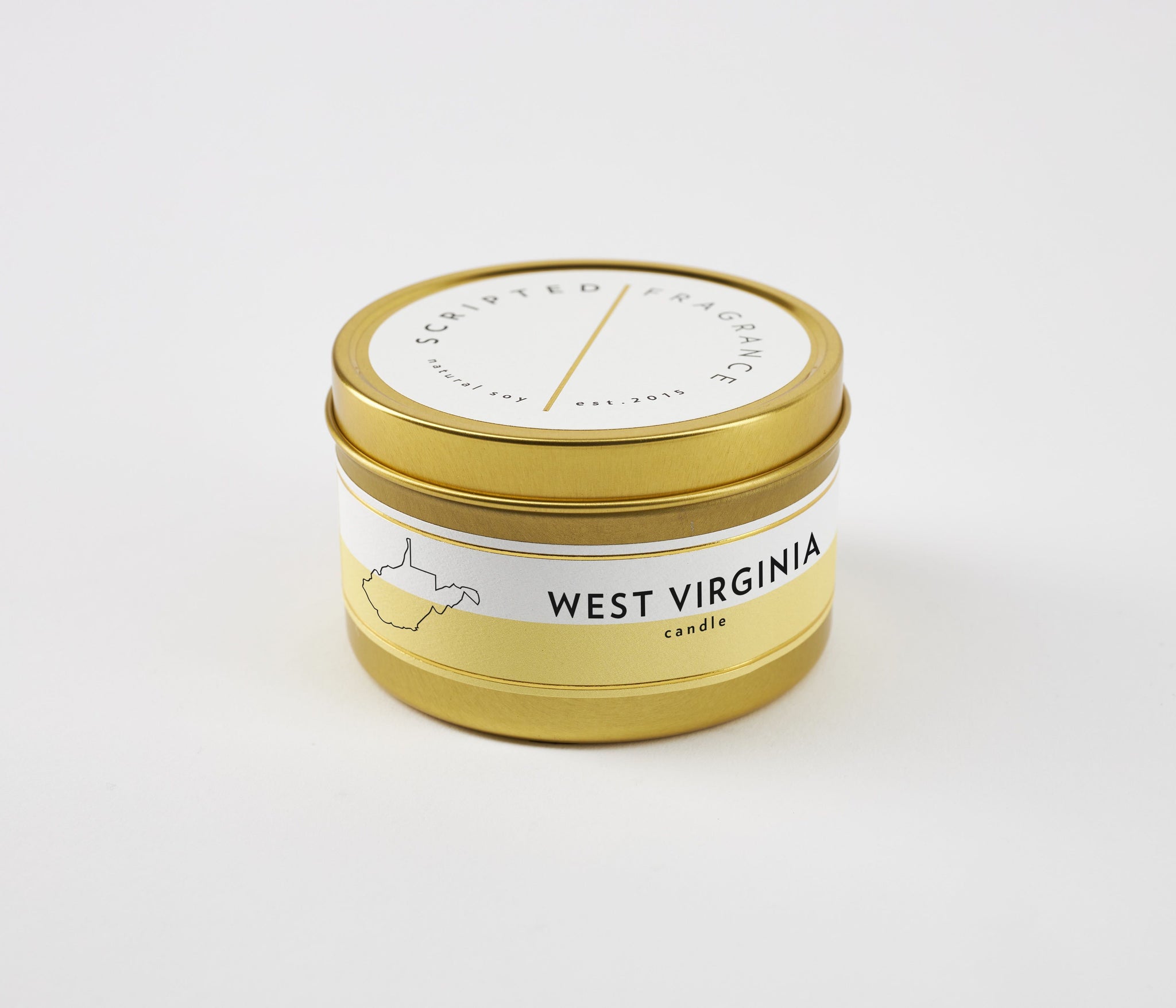 West Virginia State Soy Candle