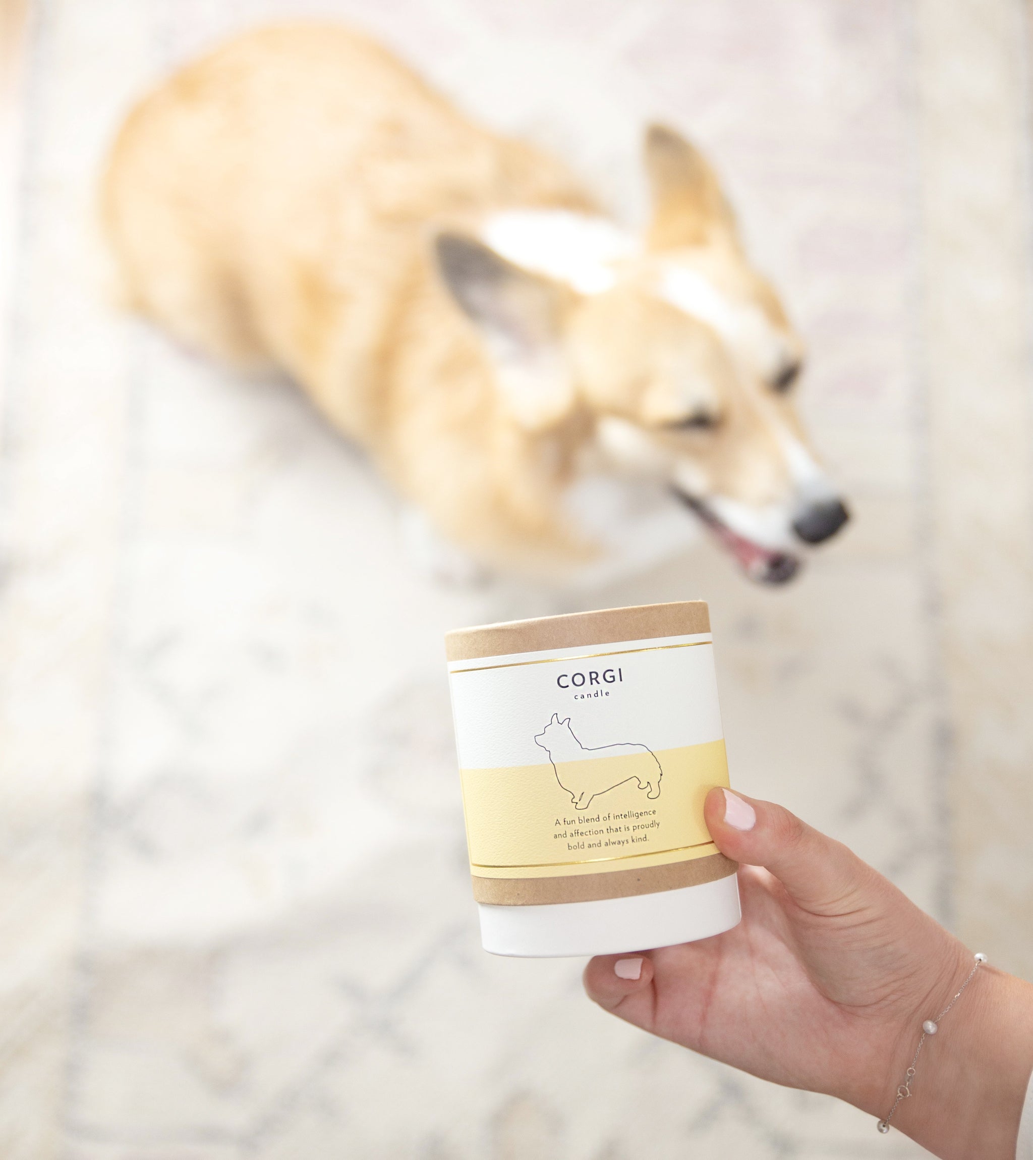 Corgi Dog Breed Soy Candle