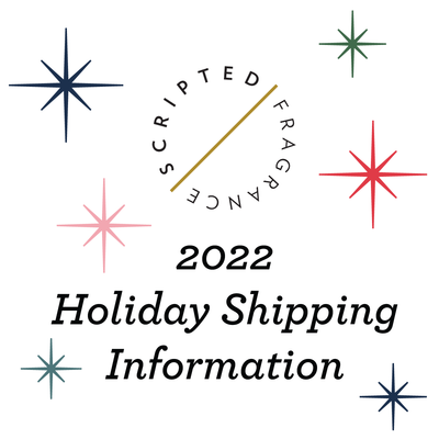 2022 Holiday Shipping Information