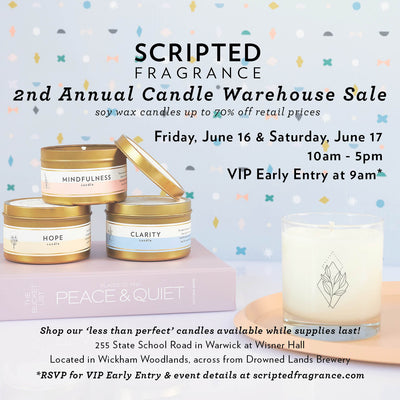 2nd Annual Candle Warehouse Sale!