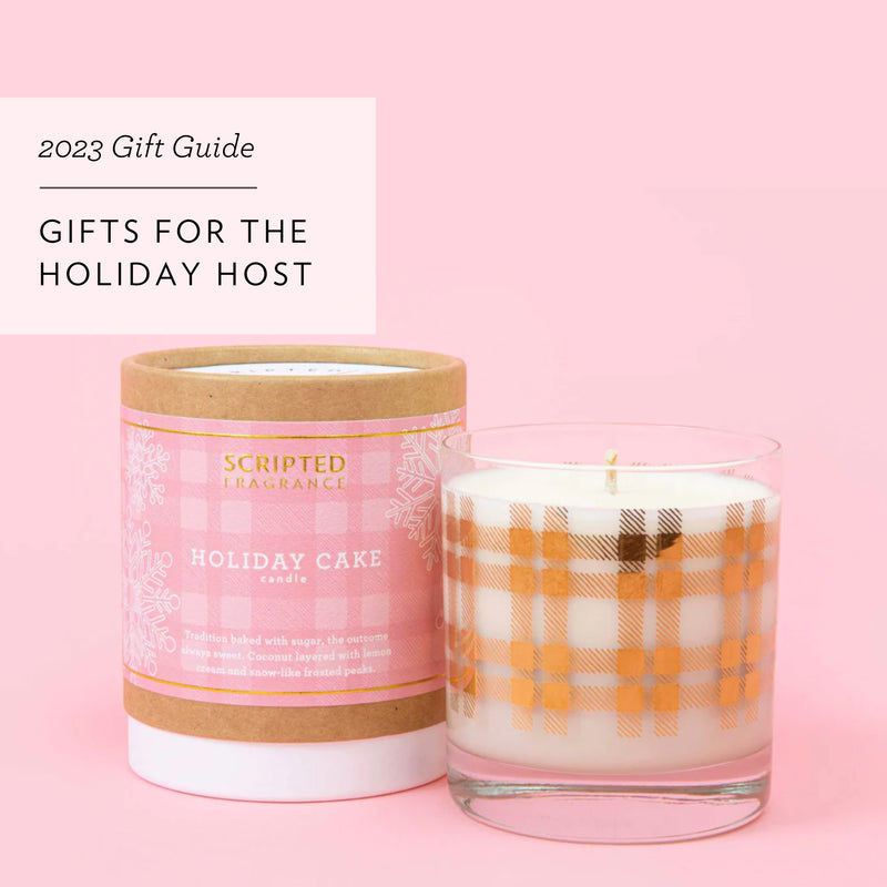 Gifts for the Holiday Host | Scripted Fragrance Candle Gift Guide