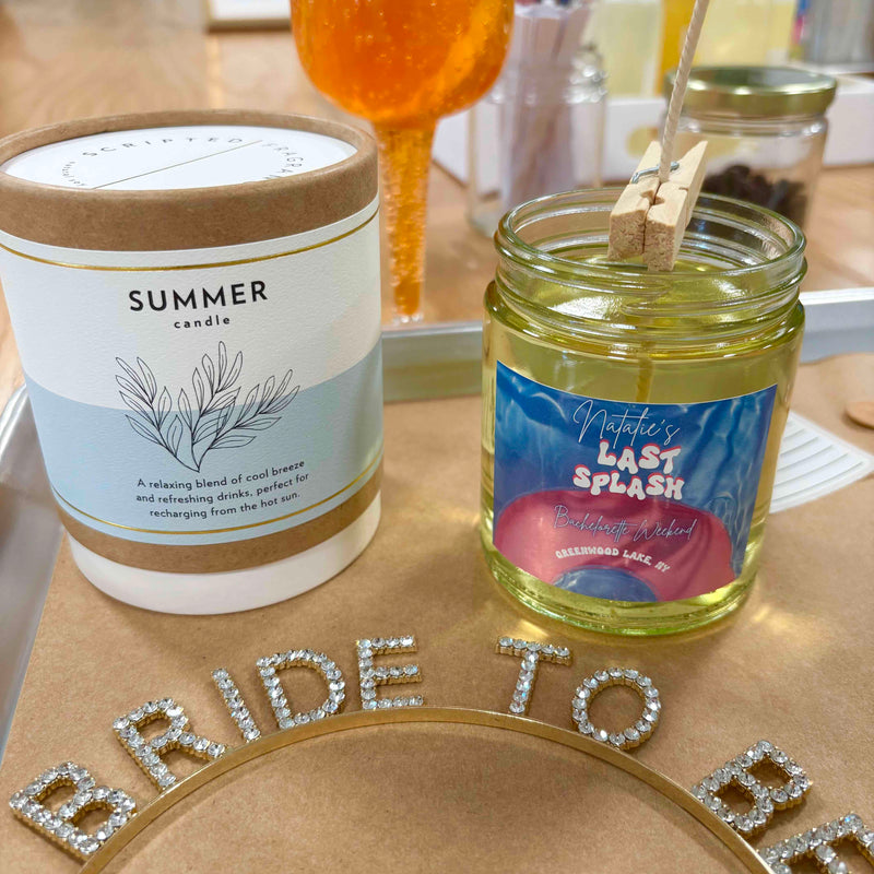Sip, Pour, Celebrate: A Bespoke Bachelorette Candle-Making Experience in Warwick, NY