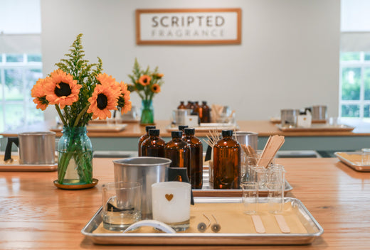 Crafting Memories: Candle-Making Classes at Scripted Fragrance
