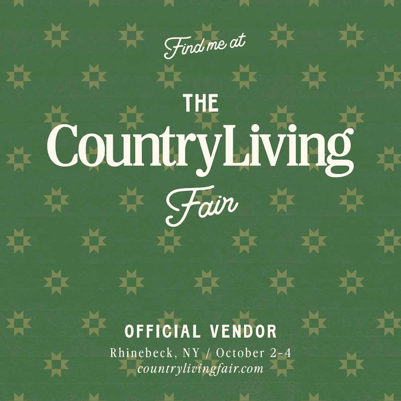 Visit Us at the Country Living Fair in Rhinebeck, NY