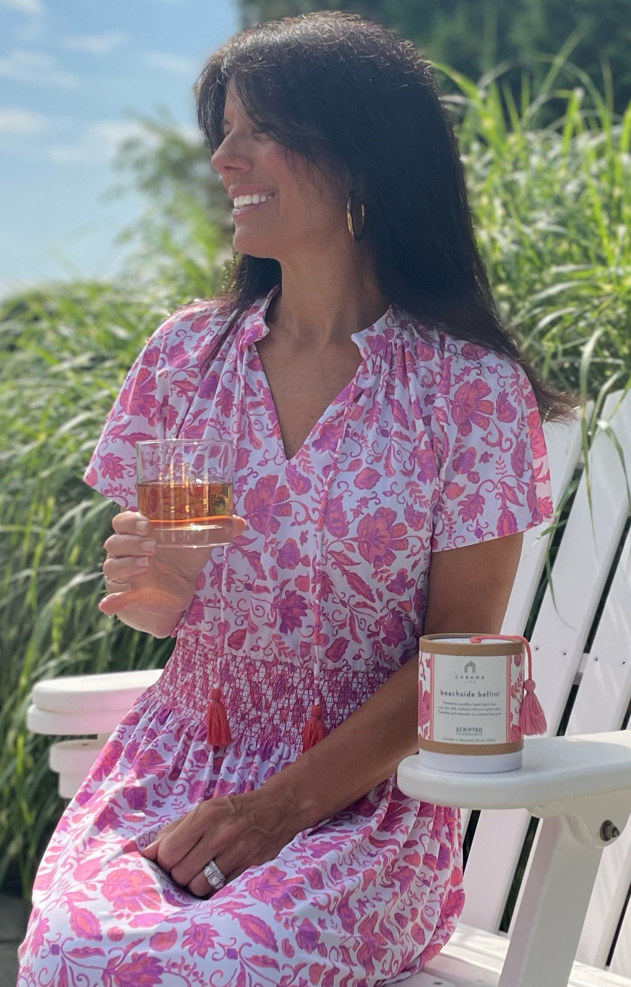 Beachside Bellini Soy Candle | Cabana Life