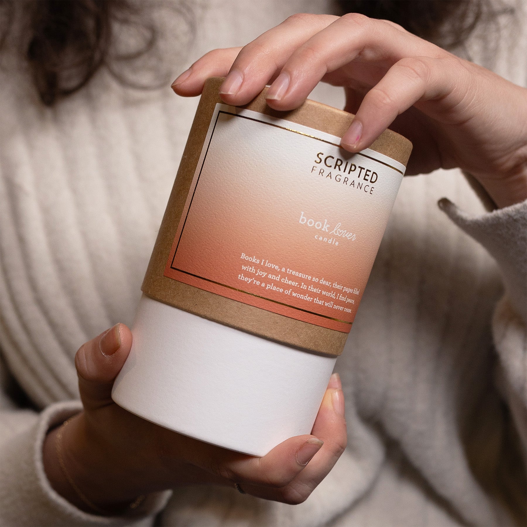 Book Lover Soy Candle