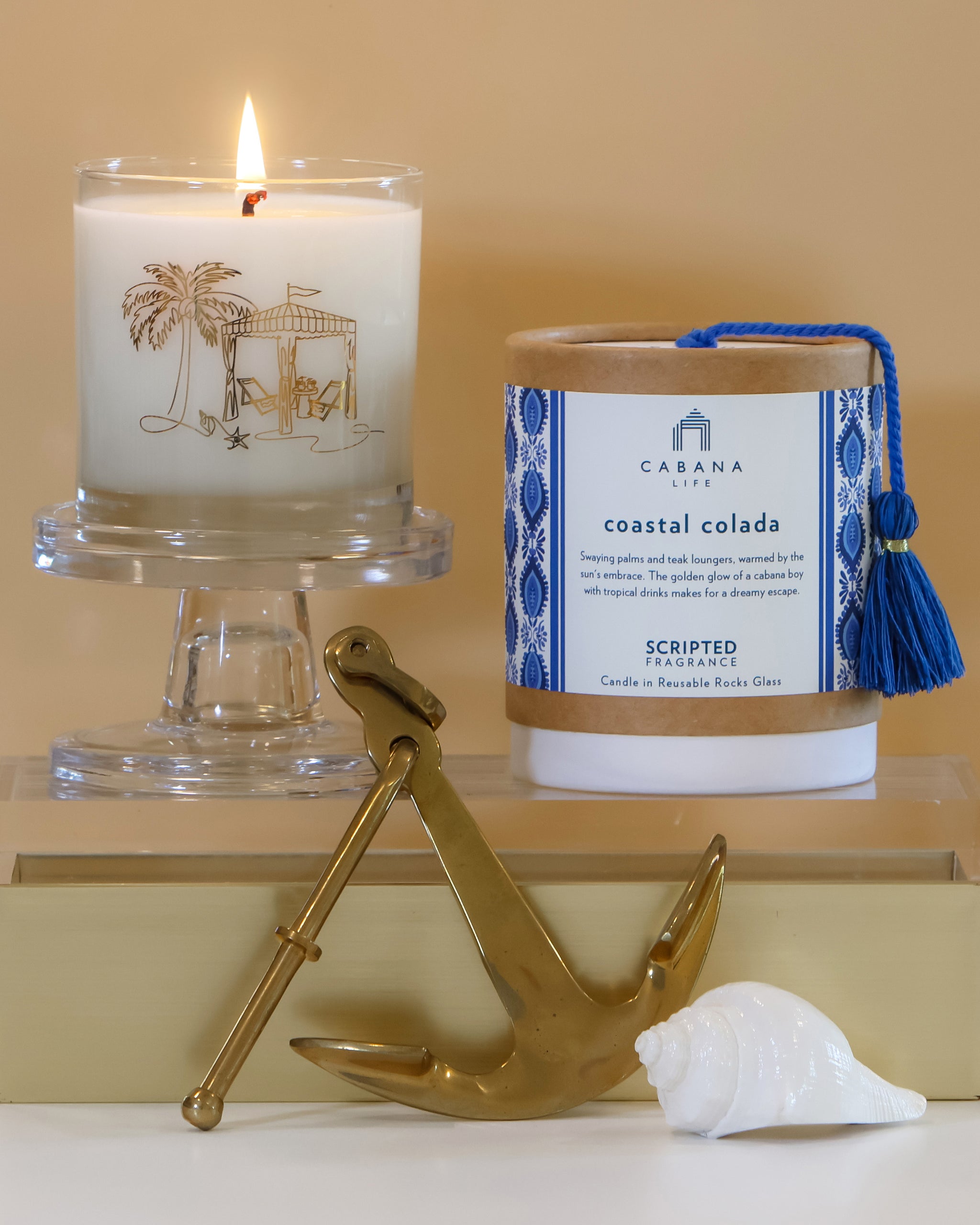 Coastal Colada Soy Candle | Cabana Life