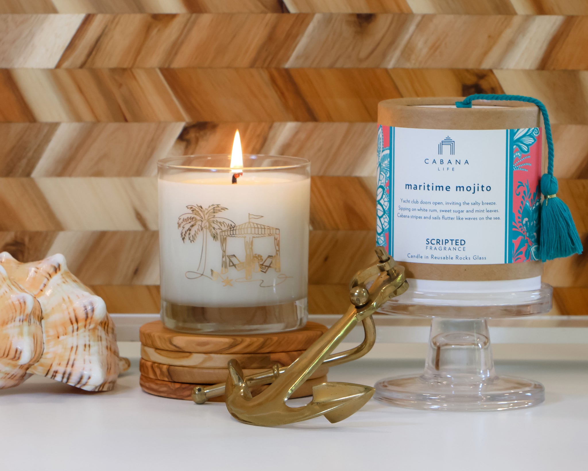 Maritime Mojito Soy Candle | Cabana Life