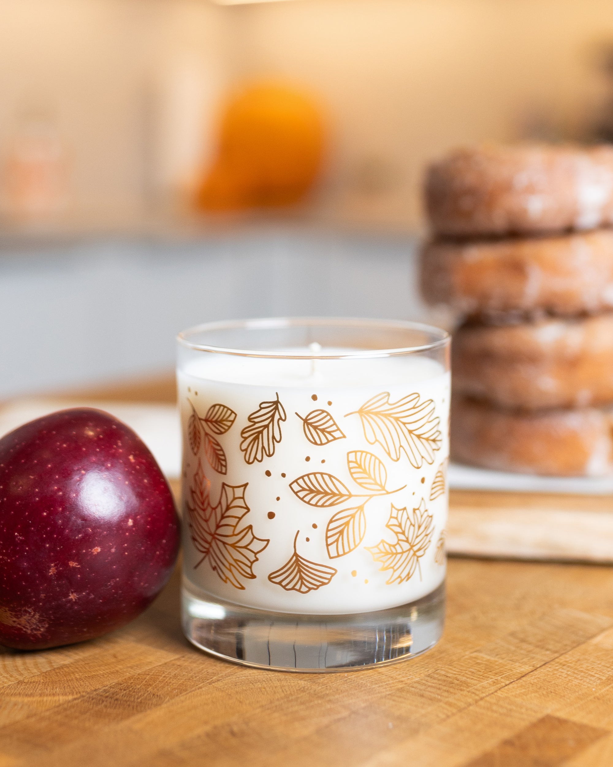 Blue Ribbon Pumpkin Autumn Soy Candle