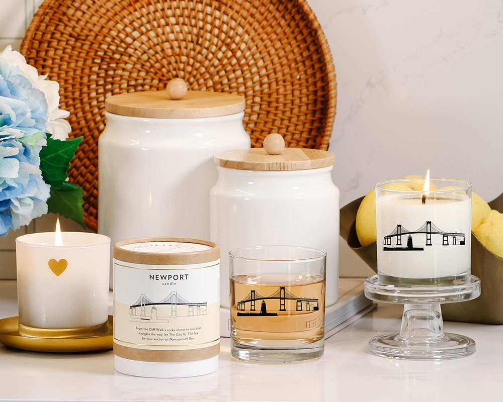 Newport, Rhode Island City Soy Candle