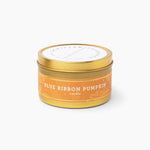 Blue Ribbon Pumpkin Autumn Soy Candle