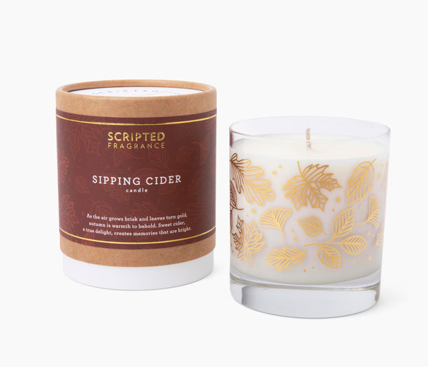 Sipping Cider Autumn Soy Candle