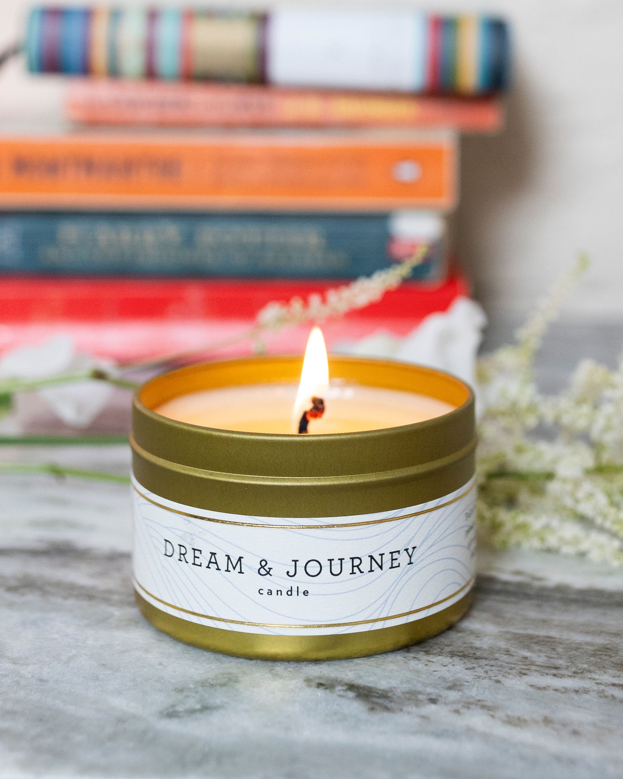 7oz Large Gold Tin Soy Candles | Bulk Candles for Special Events, Wedding Favors, & Corporate Gifting