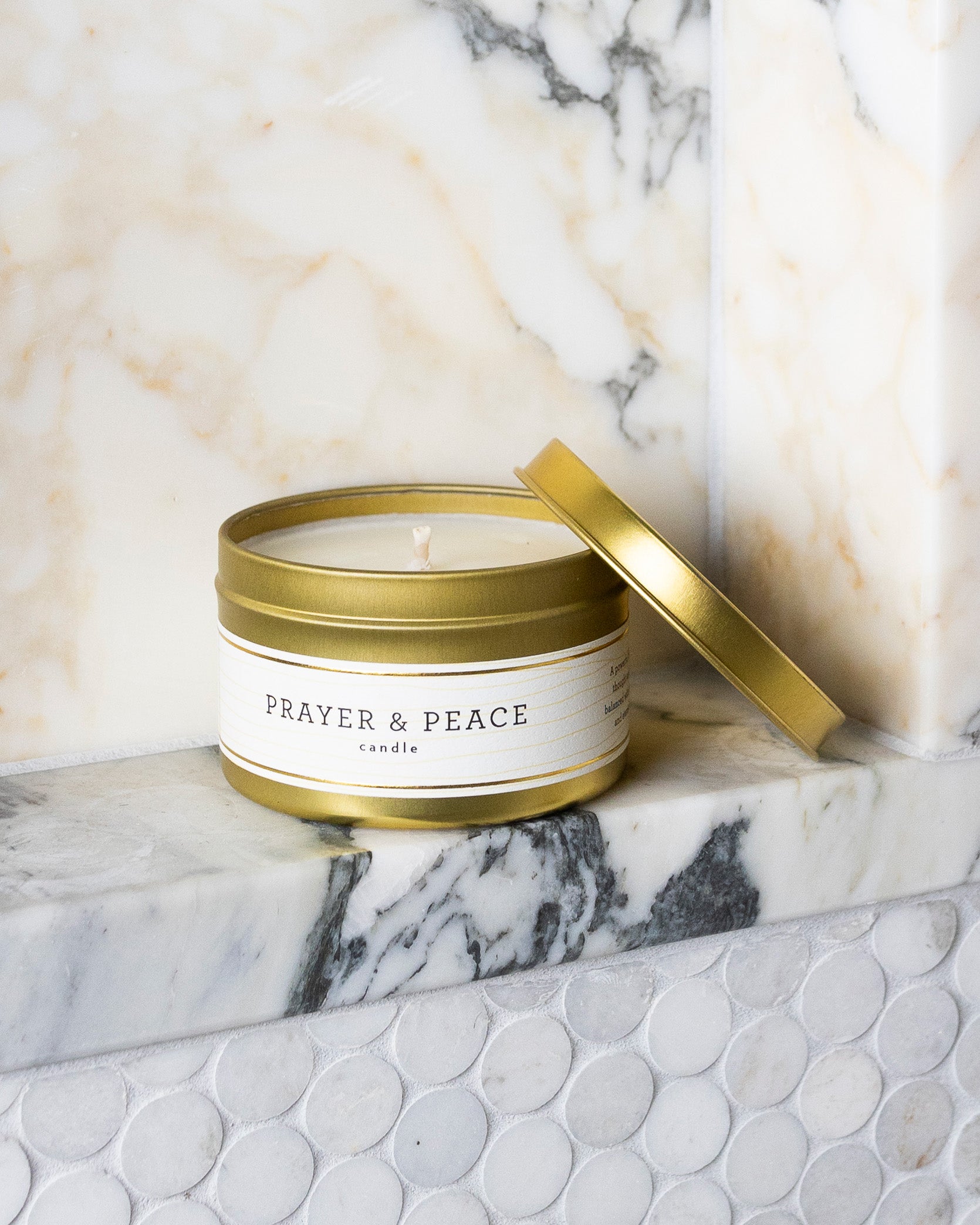 7oz Large Gold Tin Soy Candles | Bulk Candles for Special Events, Wedding Favors, & Corporate Gifting