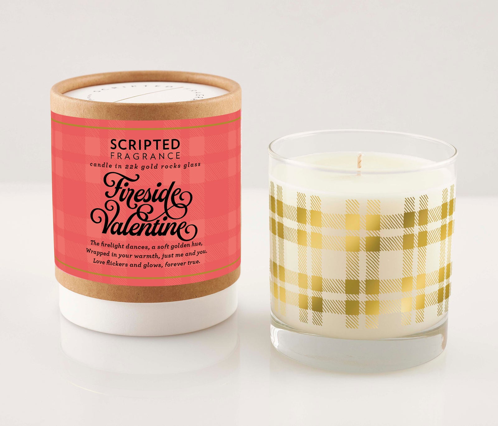 Valentine's Day Fireside Valentine Soy Candle
