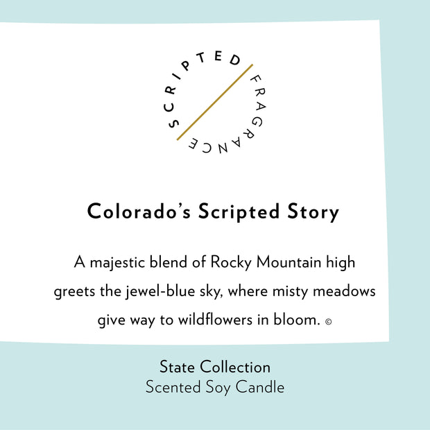 Colorado State Soy Candle