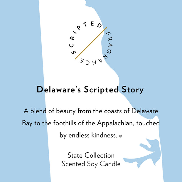 Delaware State Soy Candle