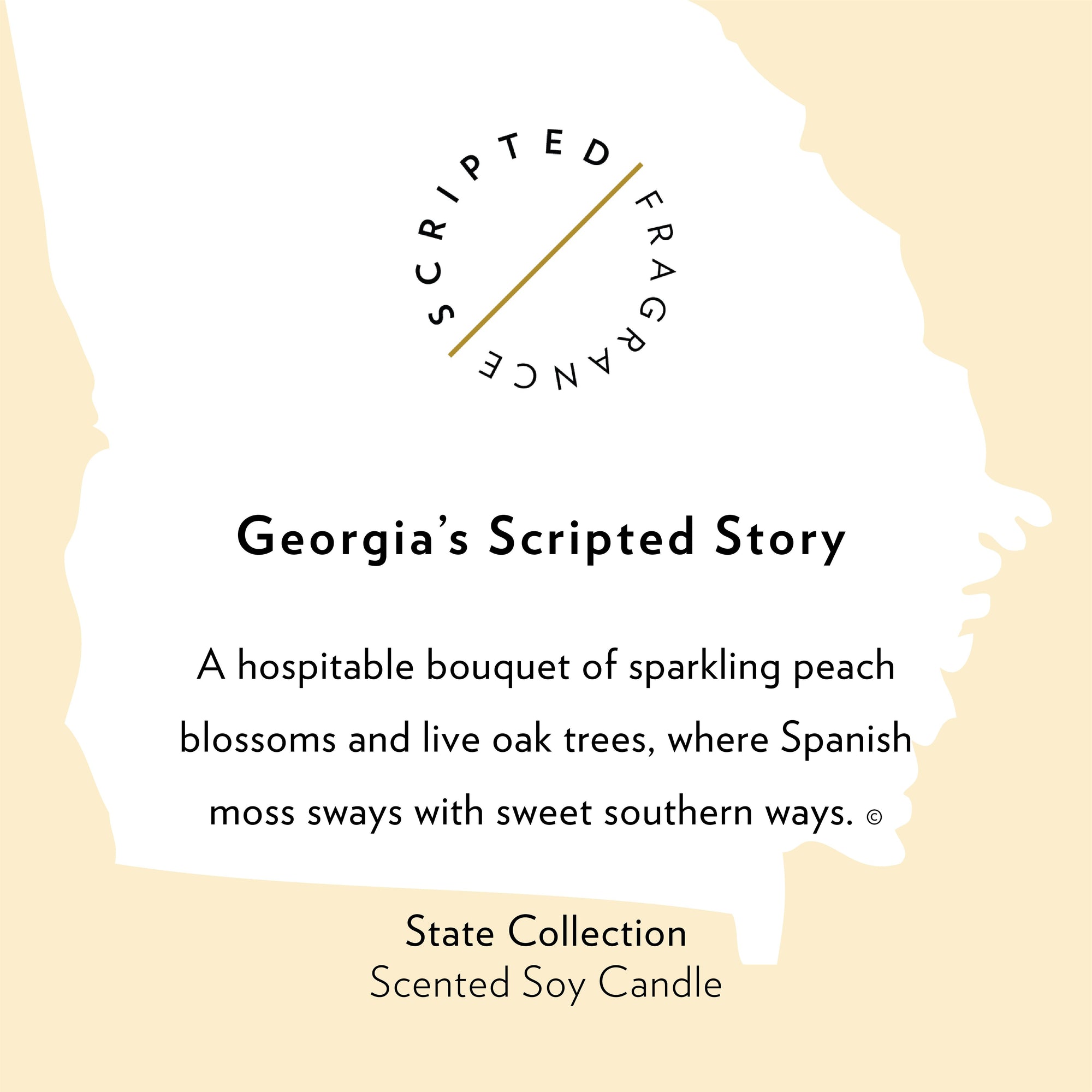 Georgia State Soy Candle