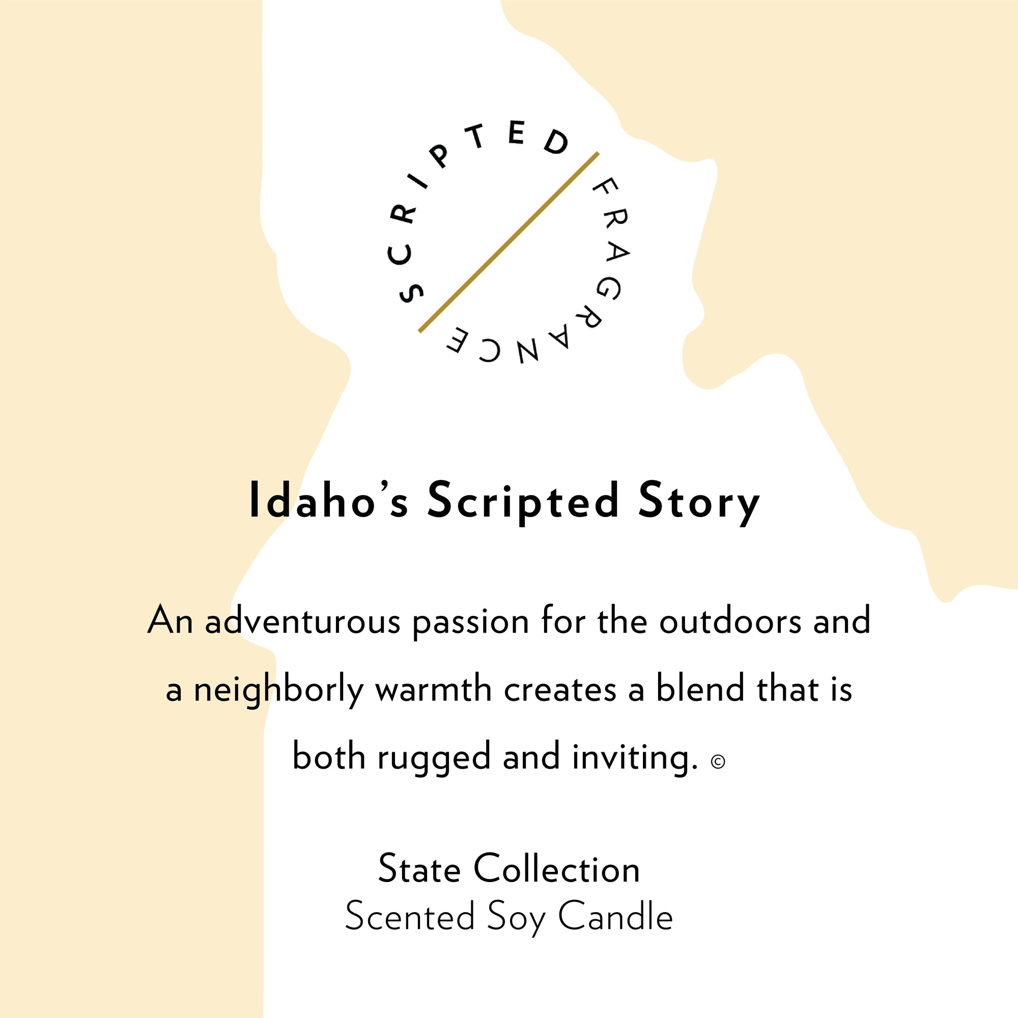 Idaho State Soy Candle