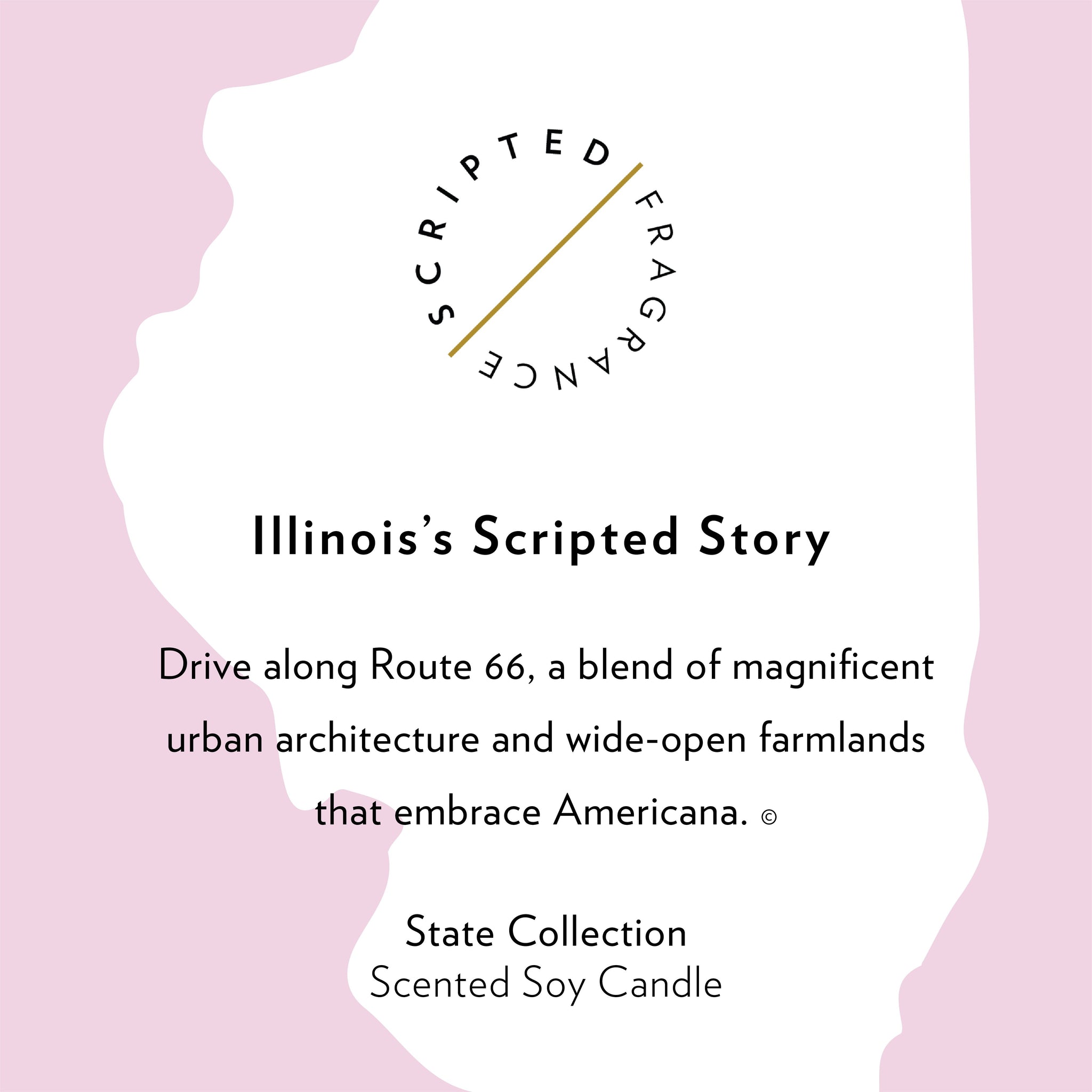 Illinois State Soy Candle