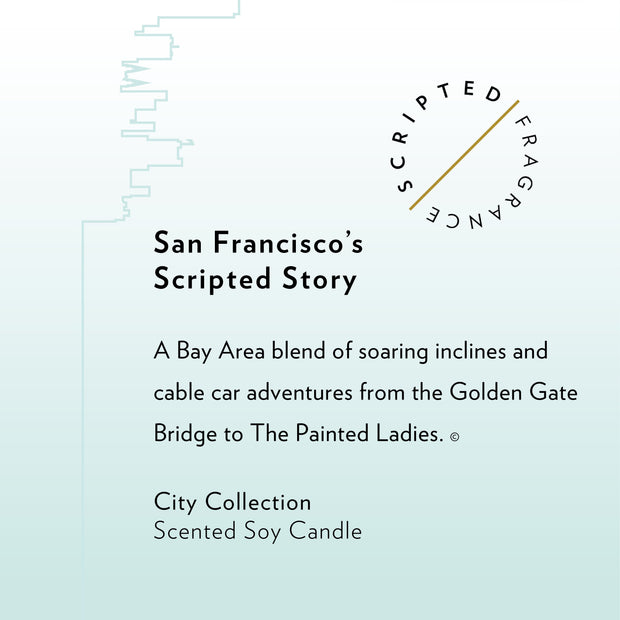 San Francisco City Candle