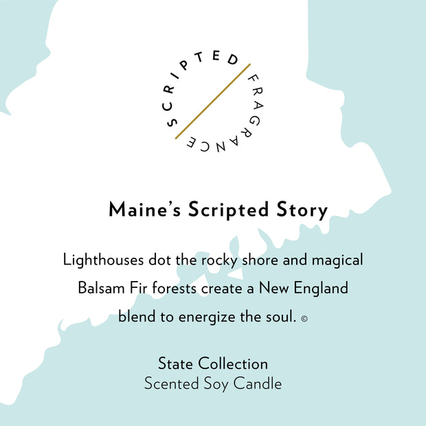 Maine State Soy Candle