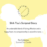 Shih Tzu Dog Breed Soy Candle